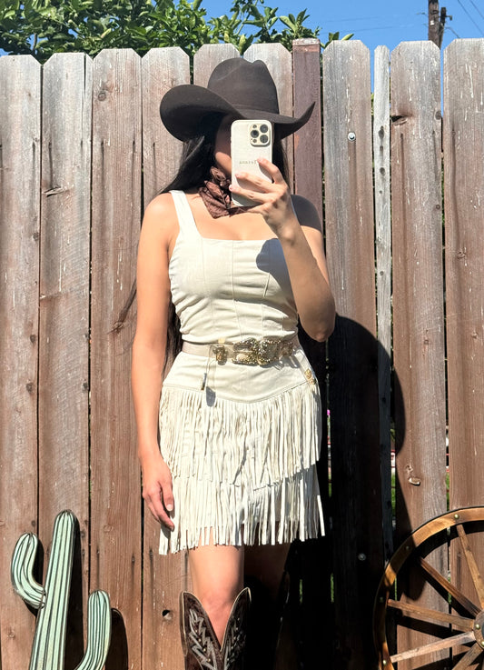 Fringe McEntire Dress